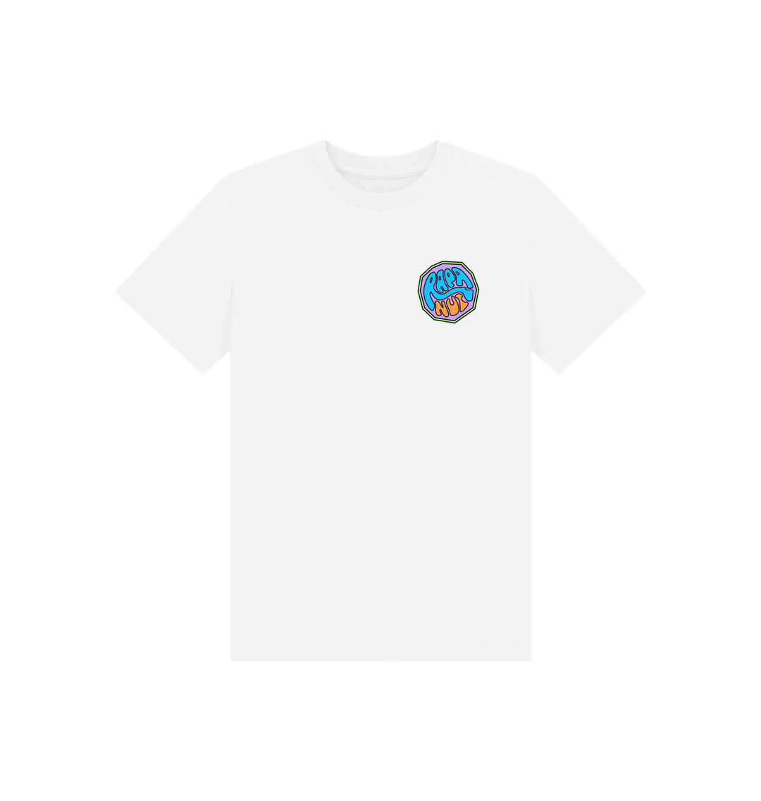White Printed Kids T-Shirt