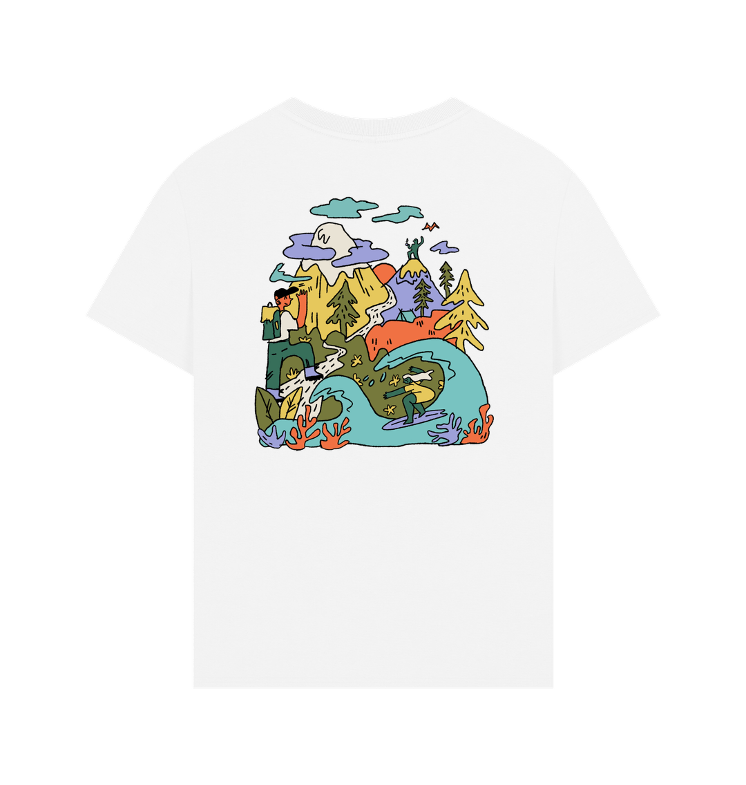 White Printed T-shirt