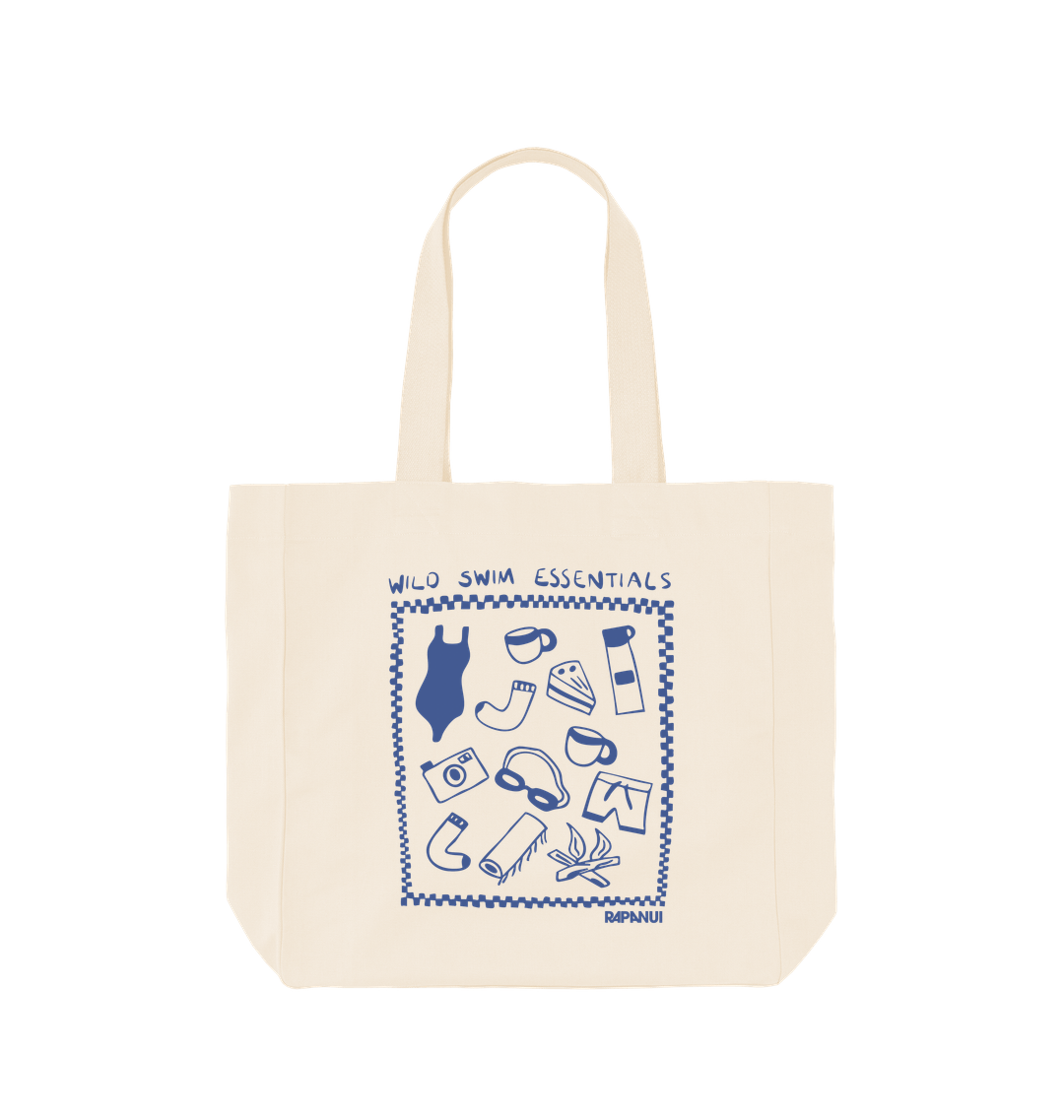Natural Printed Bag