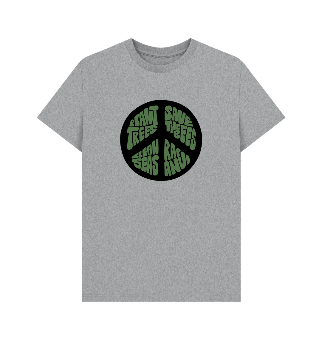 Athletic Grey Printed T-shirt