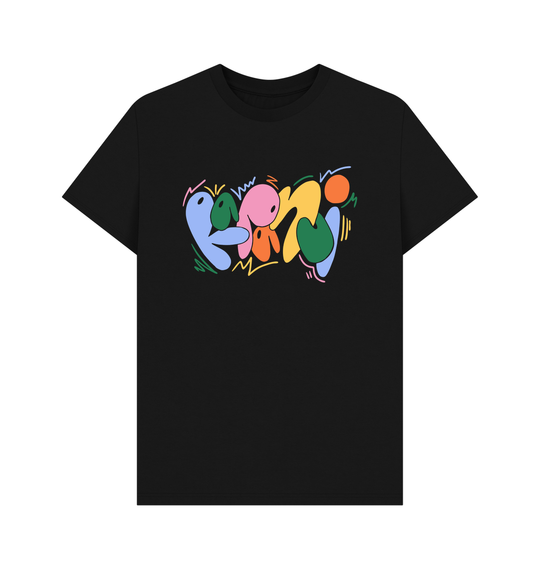 Black Printed T-shirt