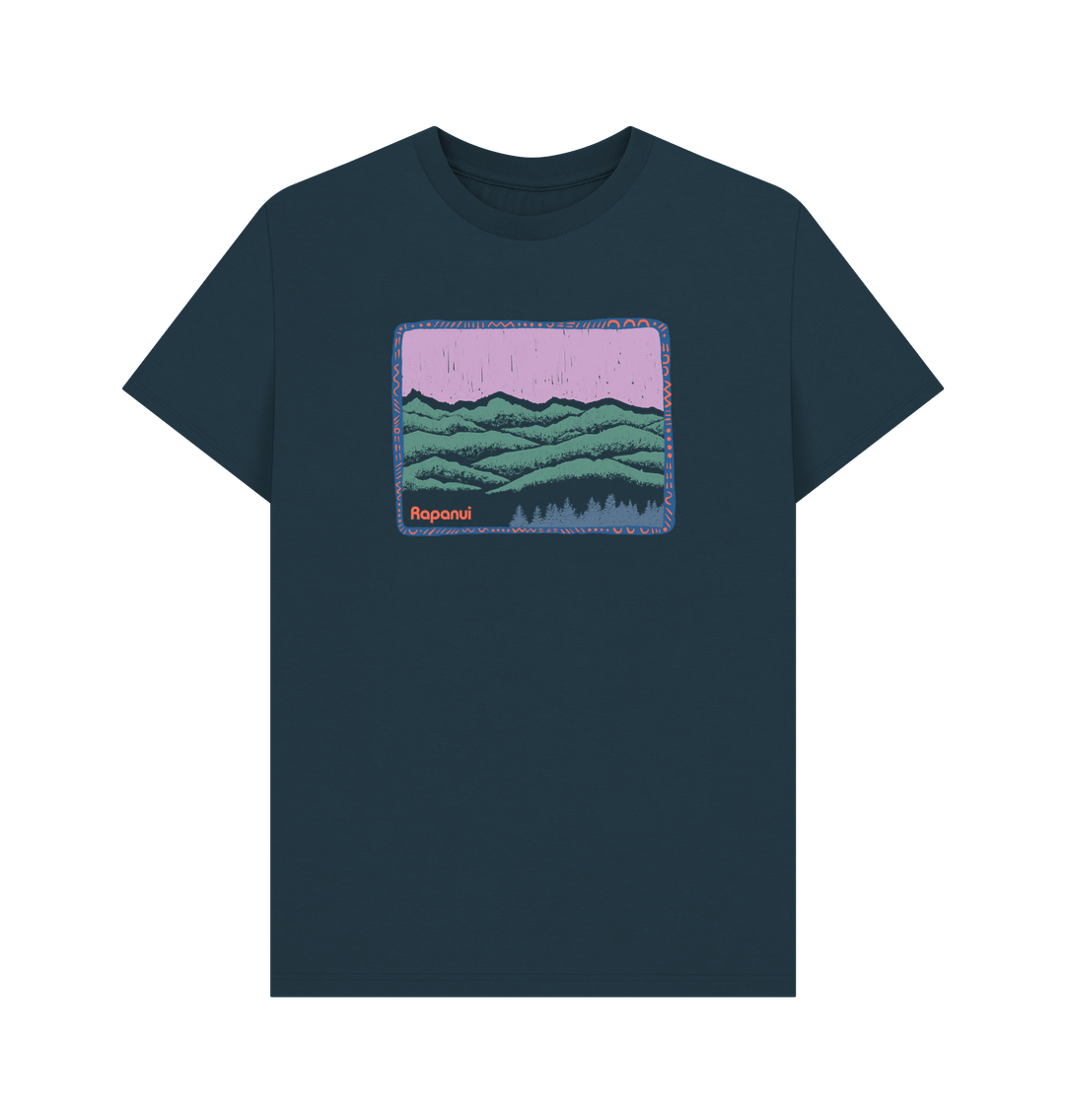 Denim Blue Printed T-shirt