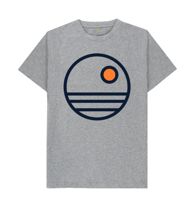 Athletic Grey Printed T-shirt