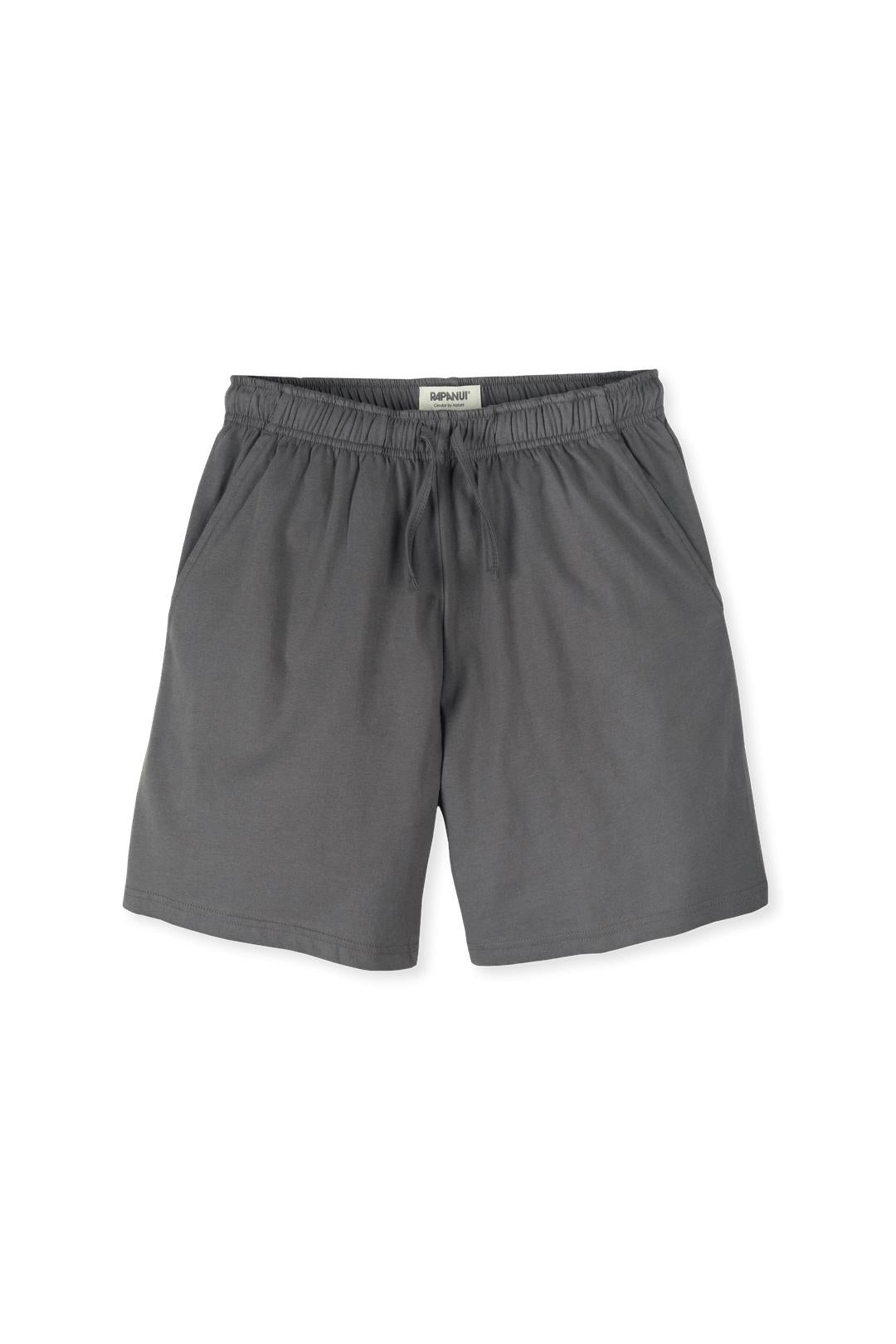 Slate Grey Printed Mens Shorts