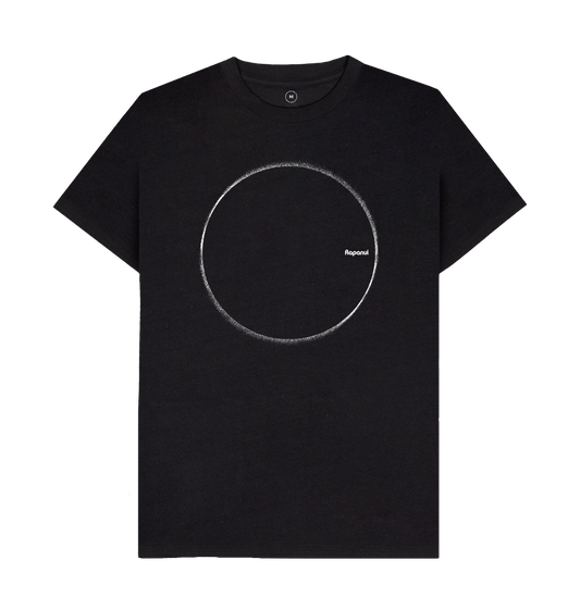 Black Recycled Printed T-Shirt