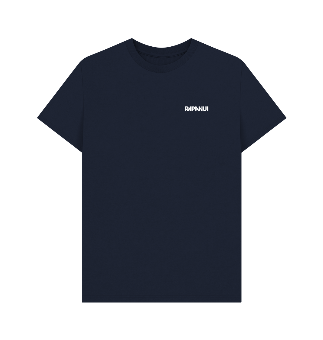 Navy Blue Printed T-shirt