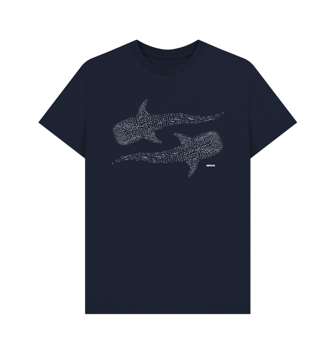 Navy Blue Printed T-shirt