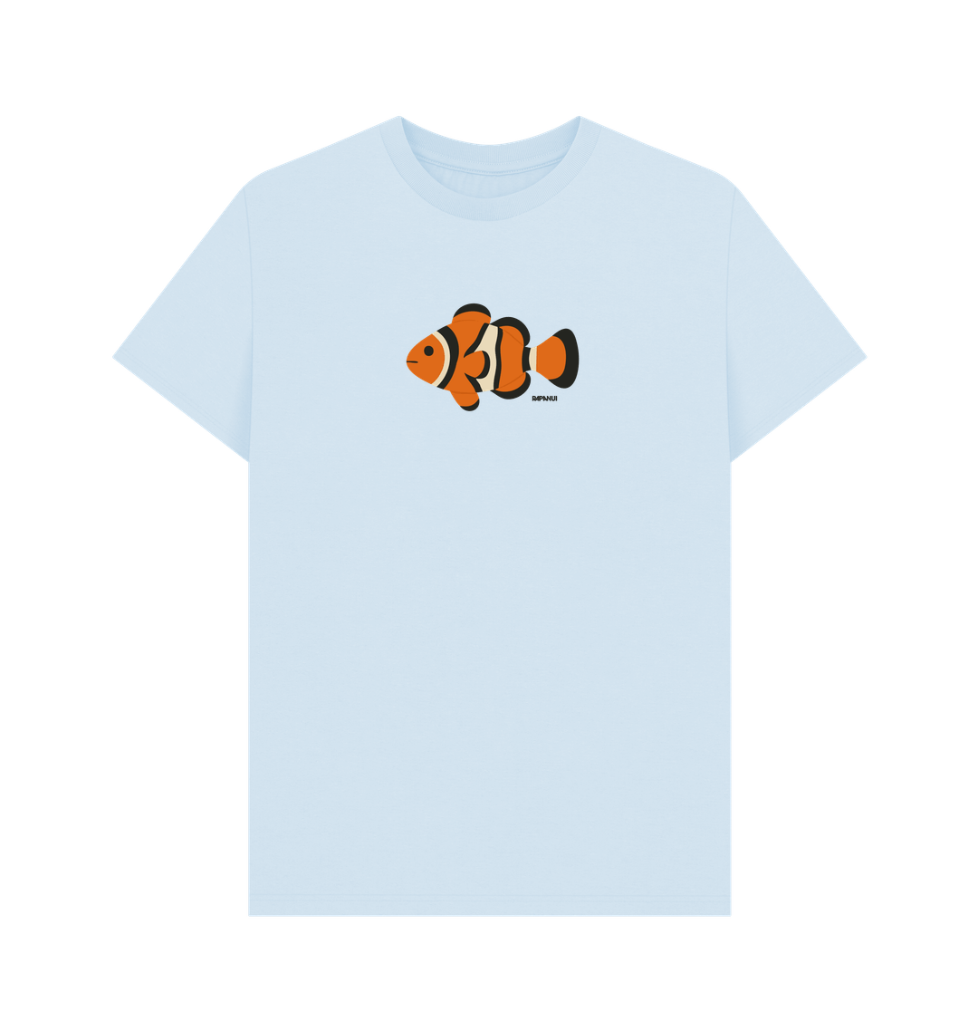 Sky Blue Printed T-shirt