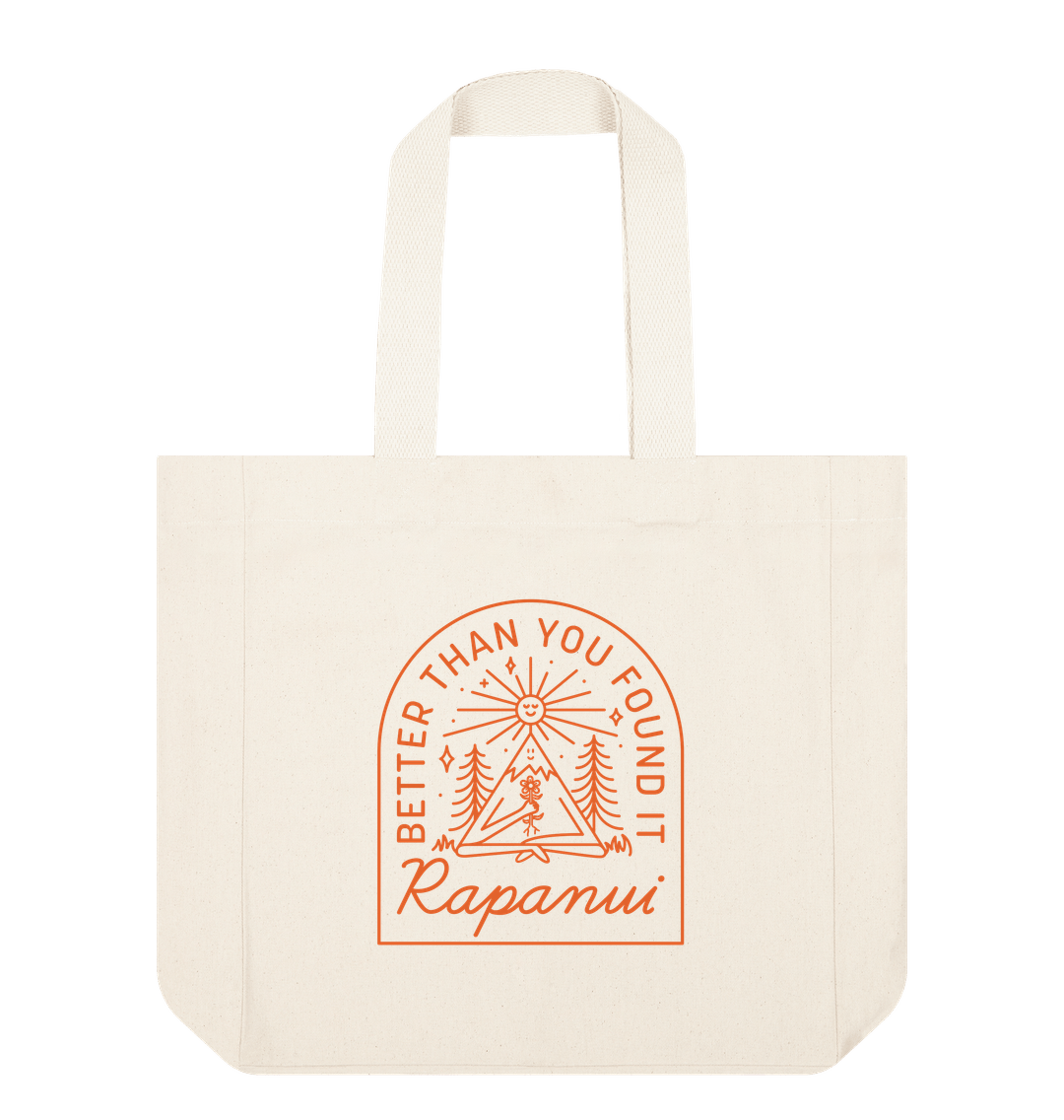 Natural Printed Bag