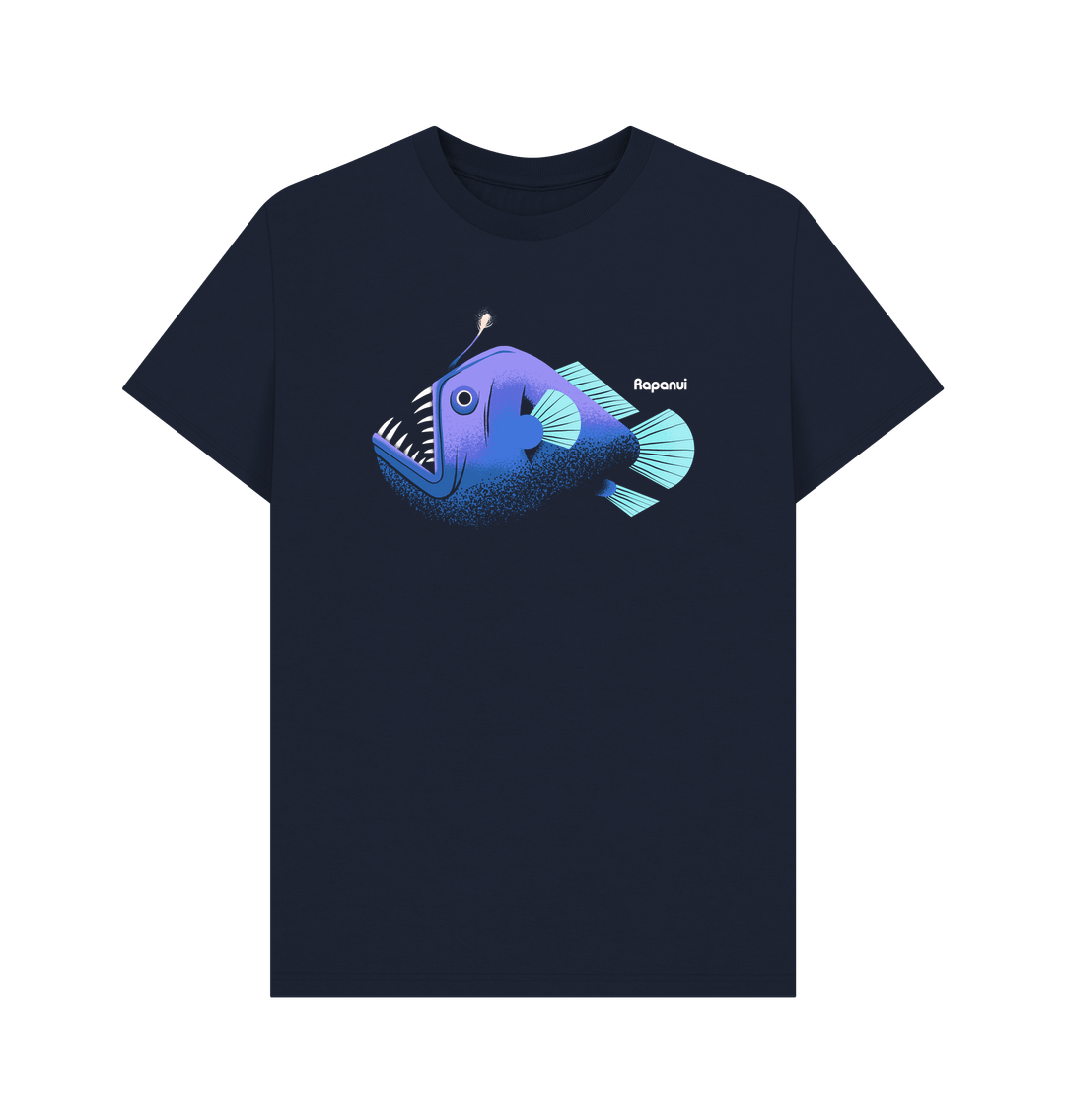 Navy Blue Printed T-shirt