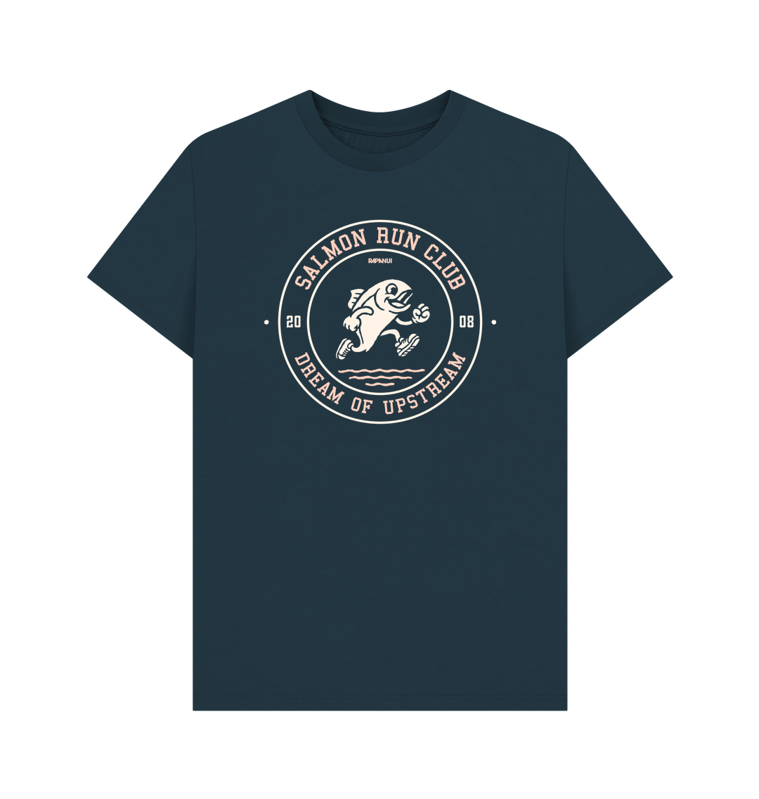 Denim Blue Printed T-shirt