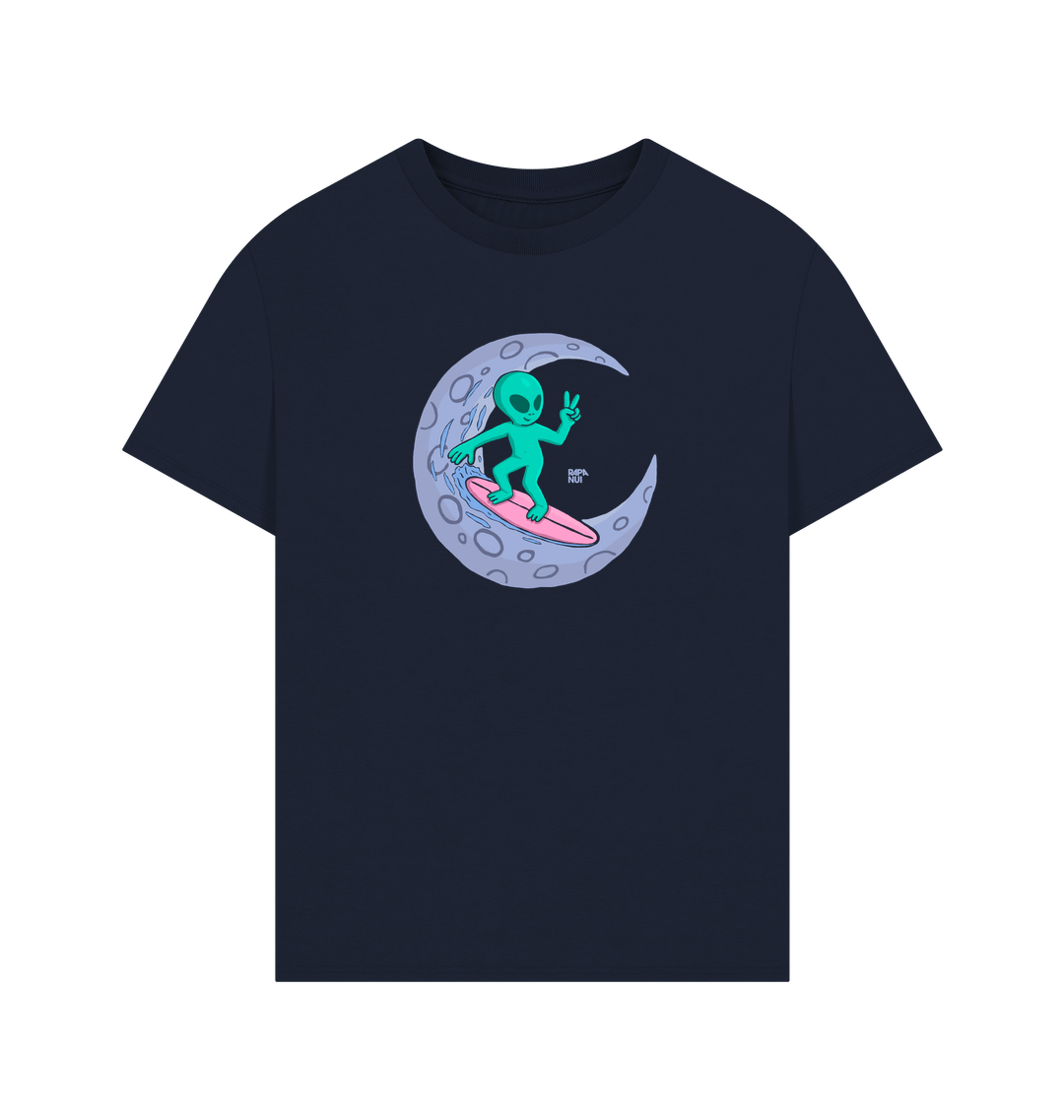 Navy Printed T-shirt