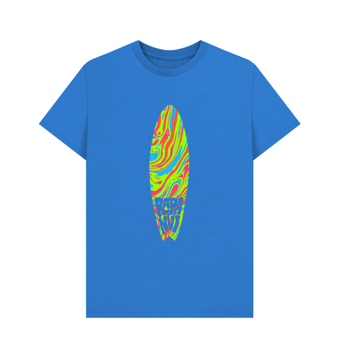 Bright Blue Printed T-shirt