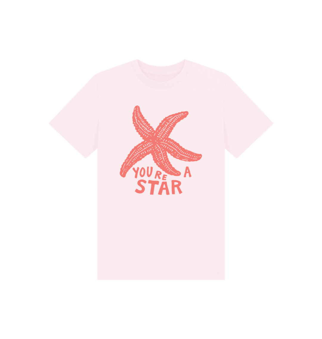 Pink Printed Kids T-Shirt
