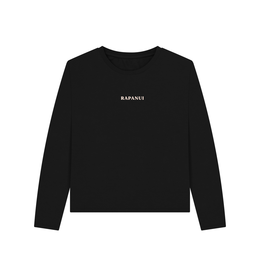 Black Printed T-shirt Front