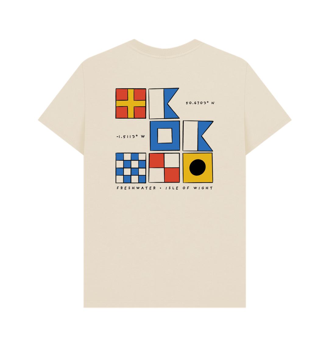 Oat Printed T-shirt Back