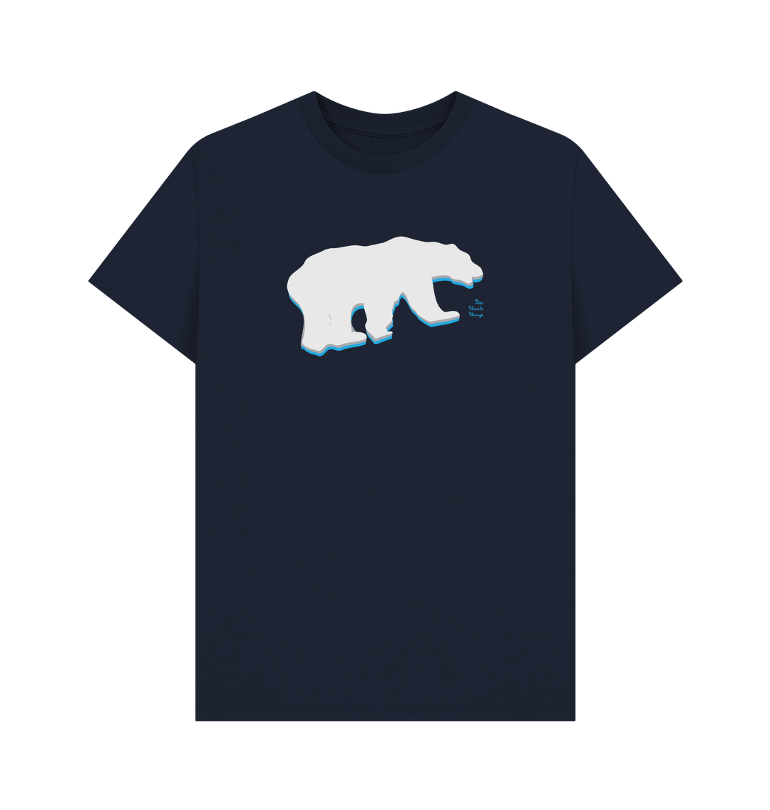 Navy Blue Printed T-shirt