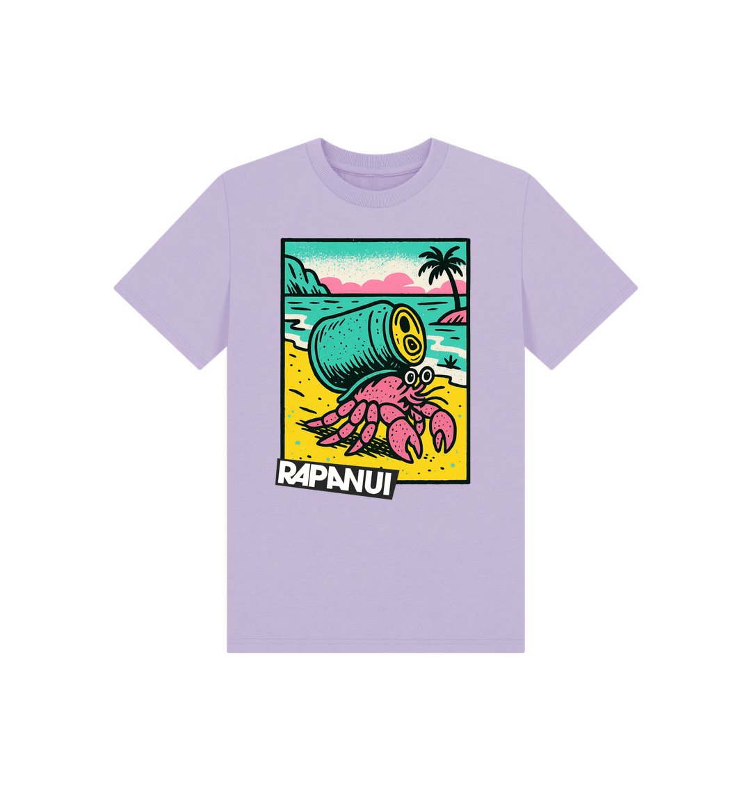 Soft Lilac Printed Kids T-Shirt