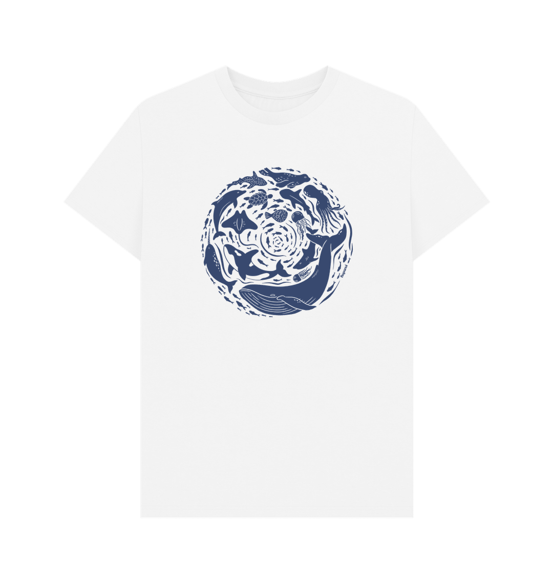 White Printed T-shirt