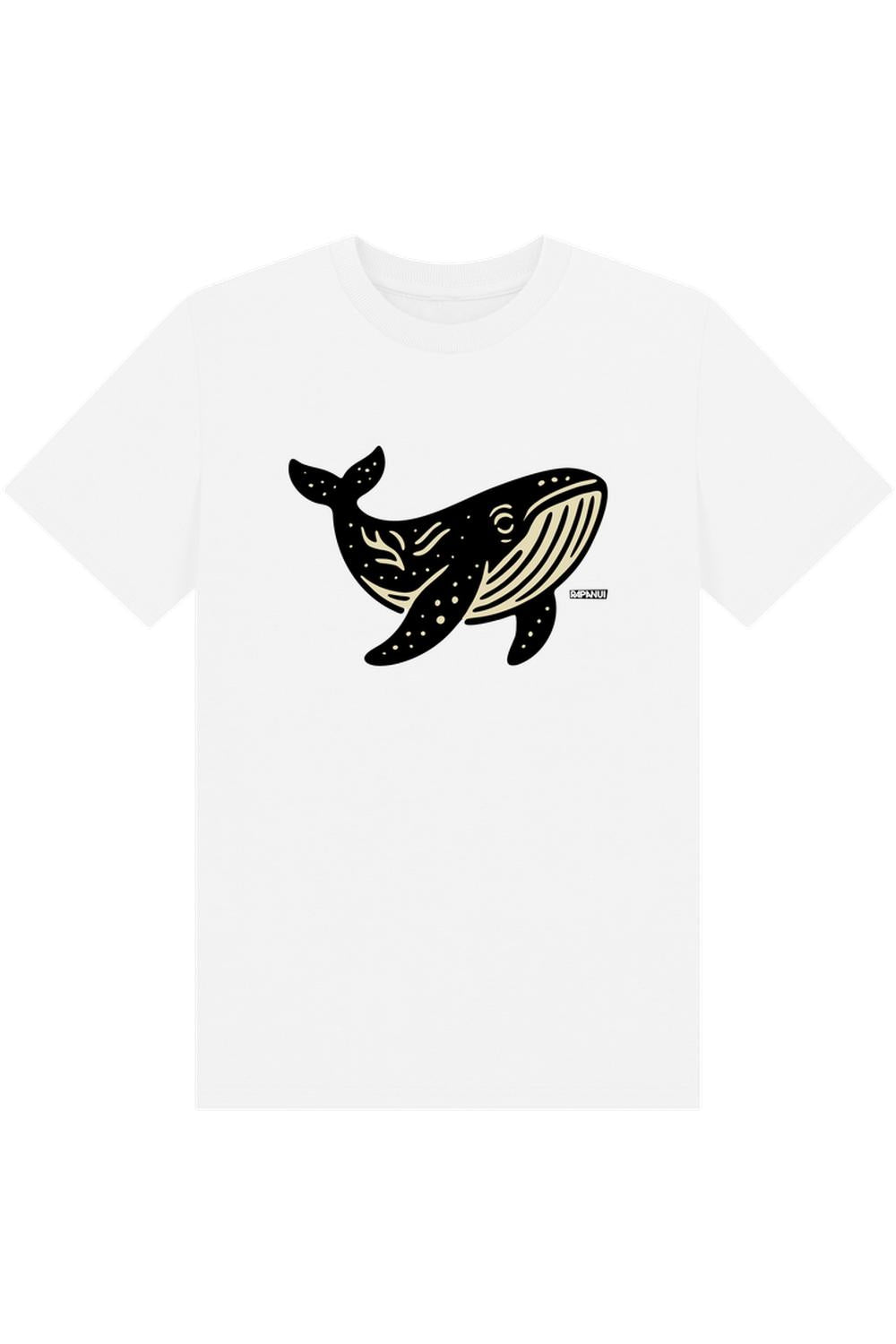 White Printed Kids T-Shirt