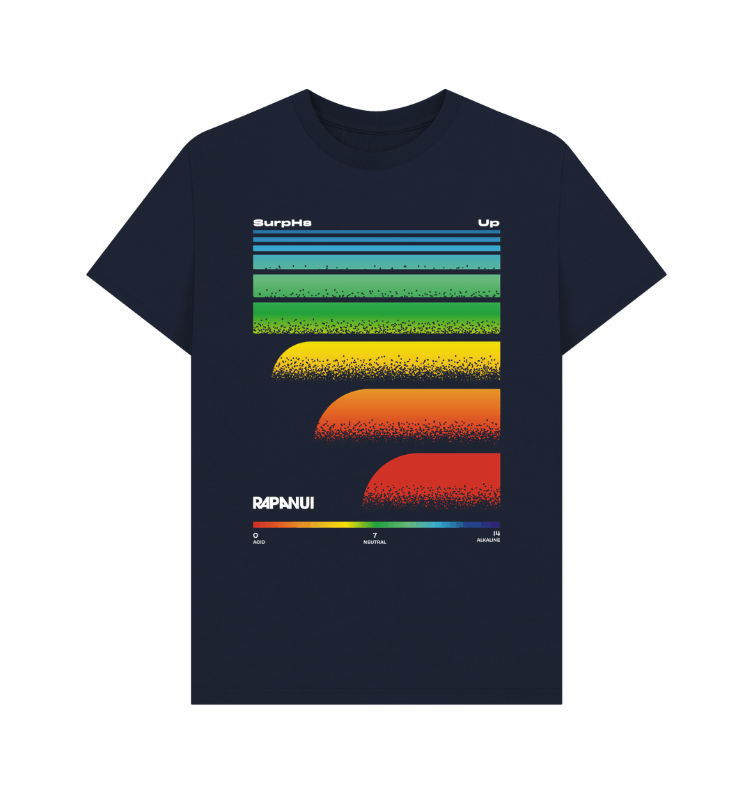 Navy Blue Printed T-shirt