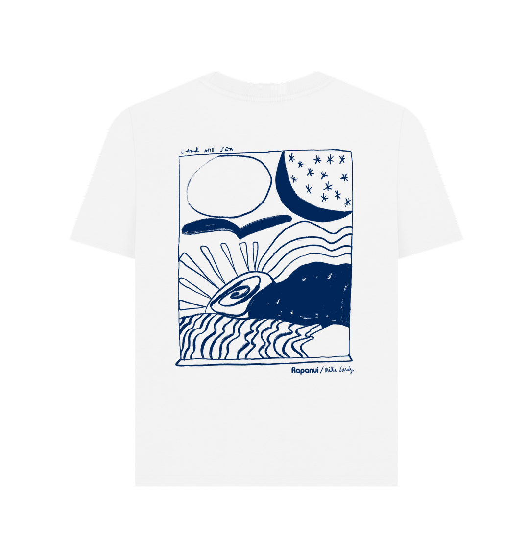 White Printed T-shirt