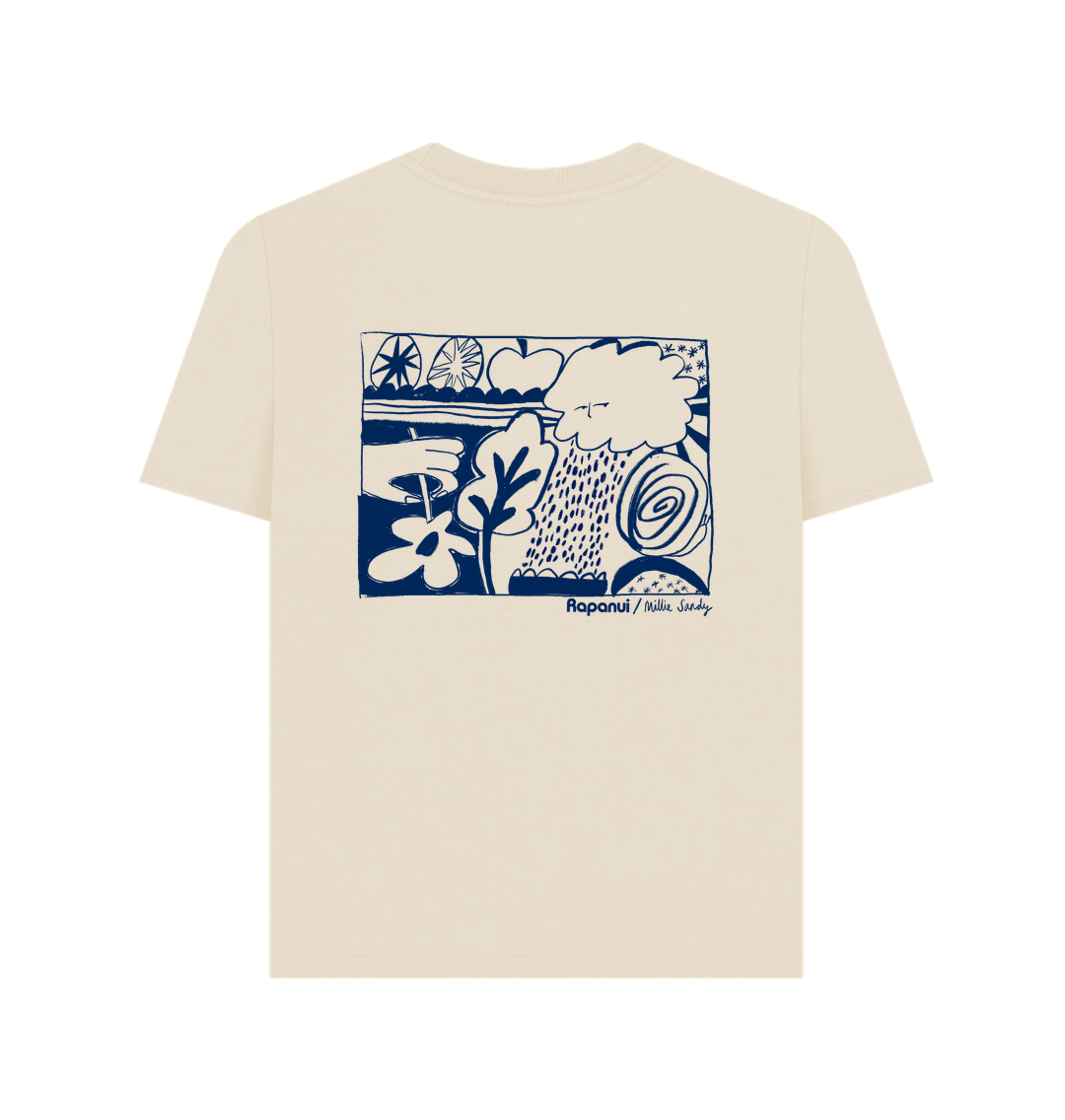 Oat Printed T-shirt Back