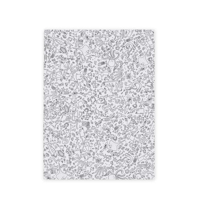 Marine White Large notebook