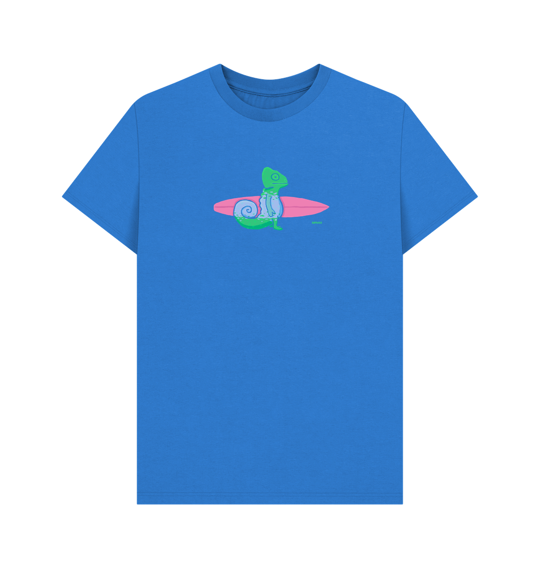 Bright Blue Printed T-shirt