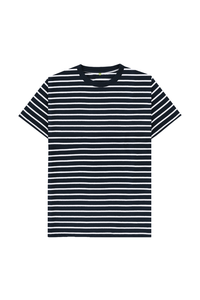White Stripes Printed Premium T-Shirt