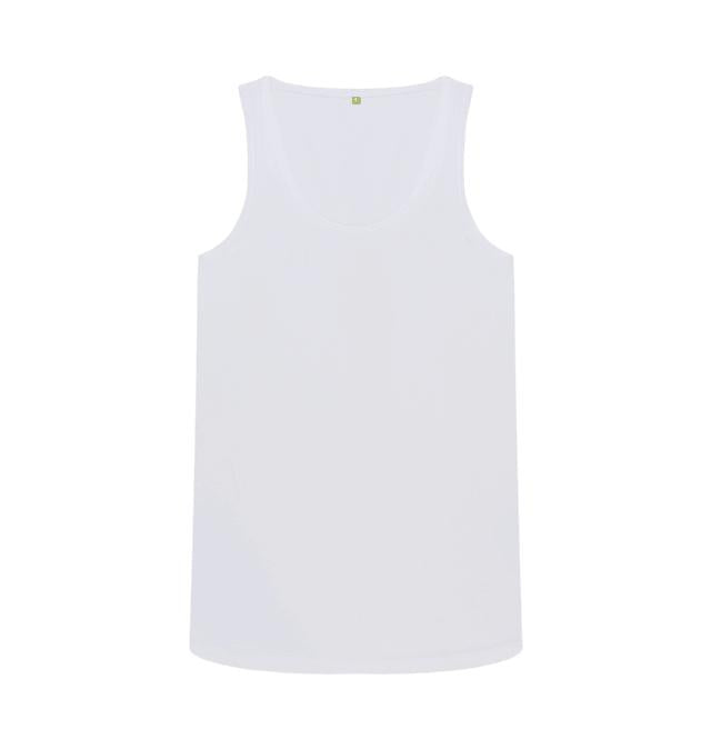 White Printed Vest Top
