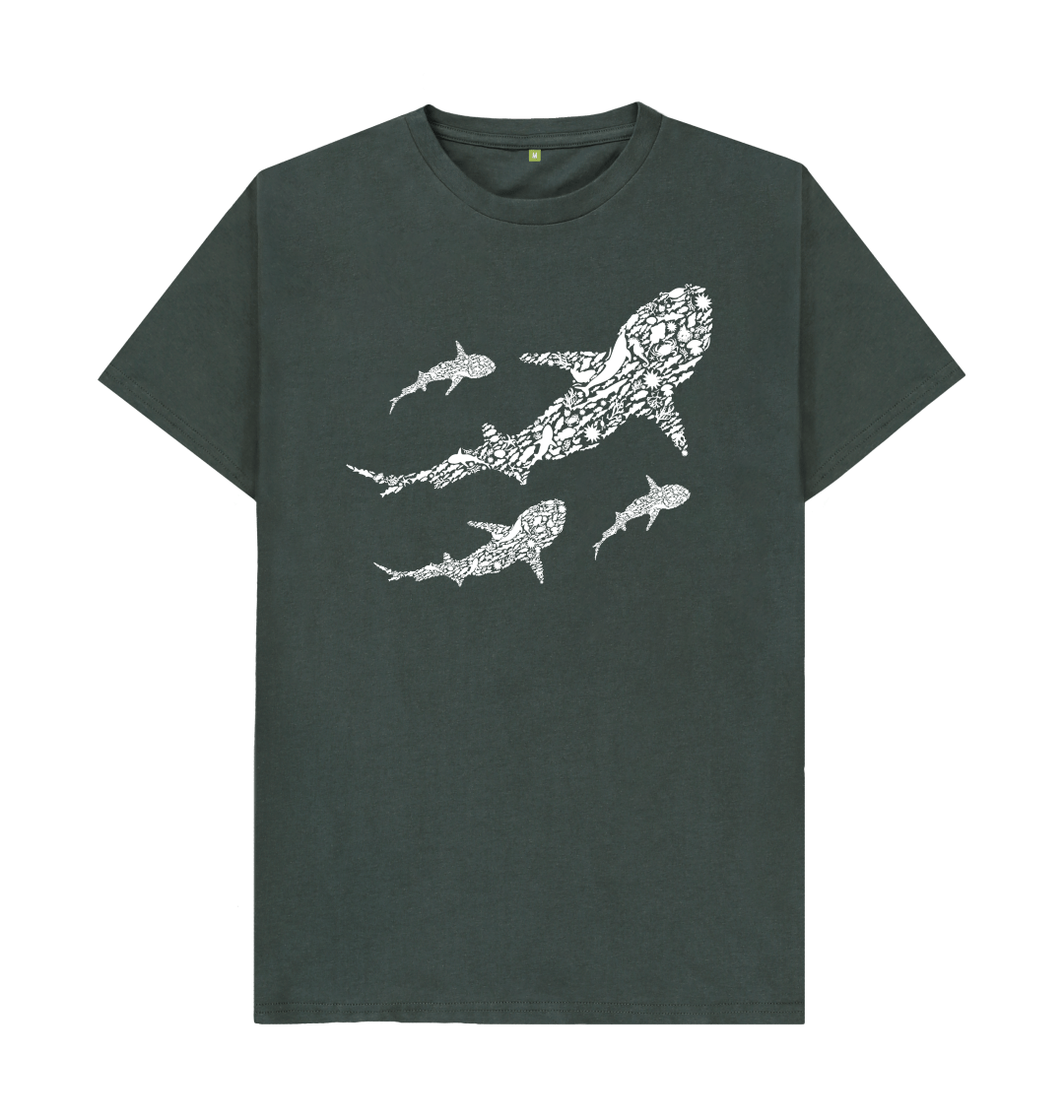 Dark Grey Printed T-shirt