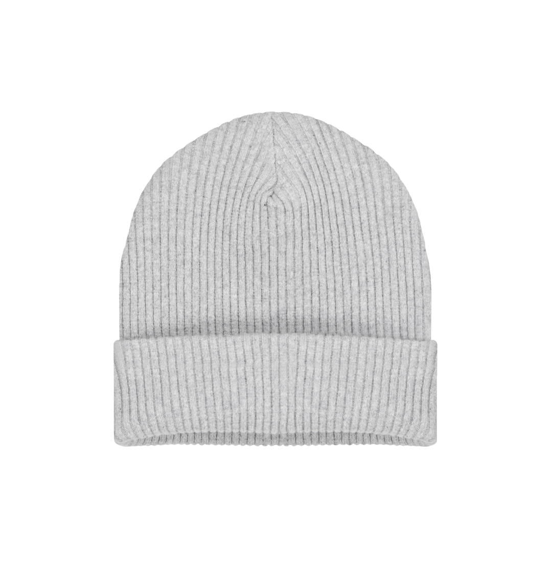 Grey Recycled Beanie
