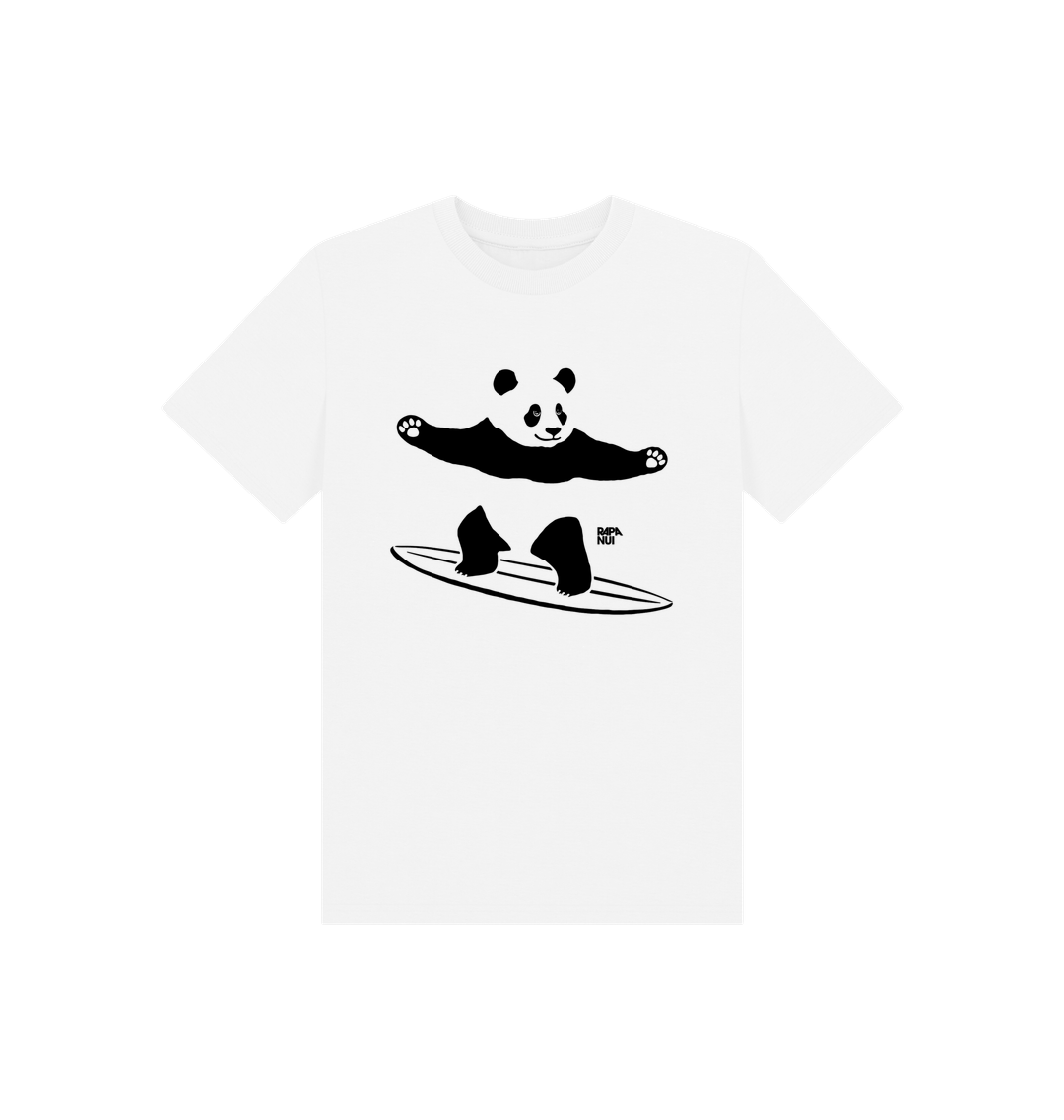 White Printed Kids T-Shirt