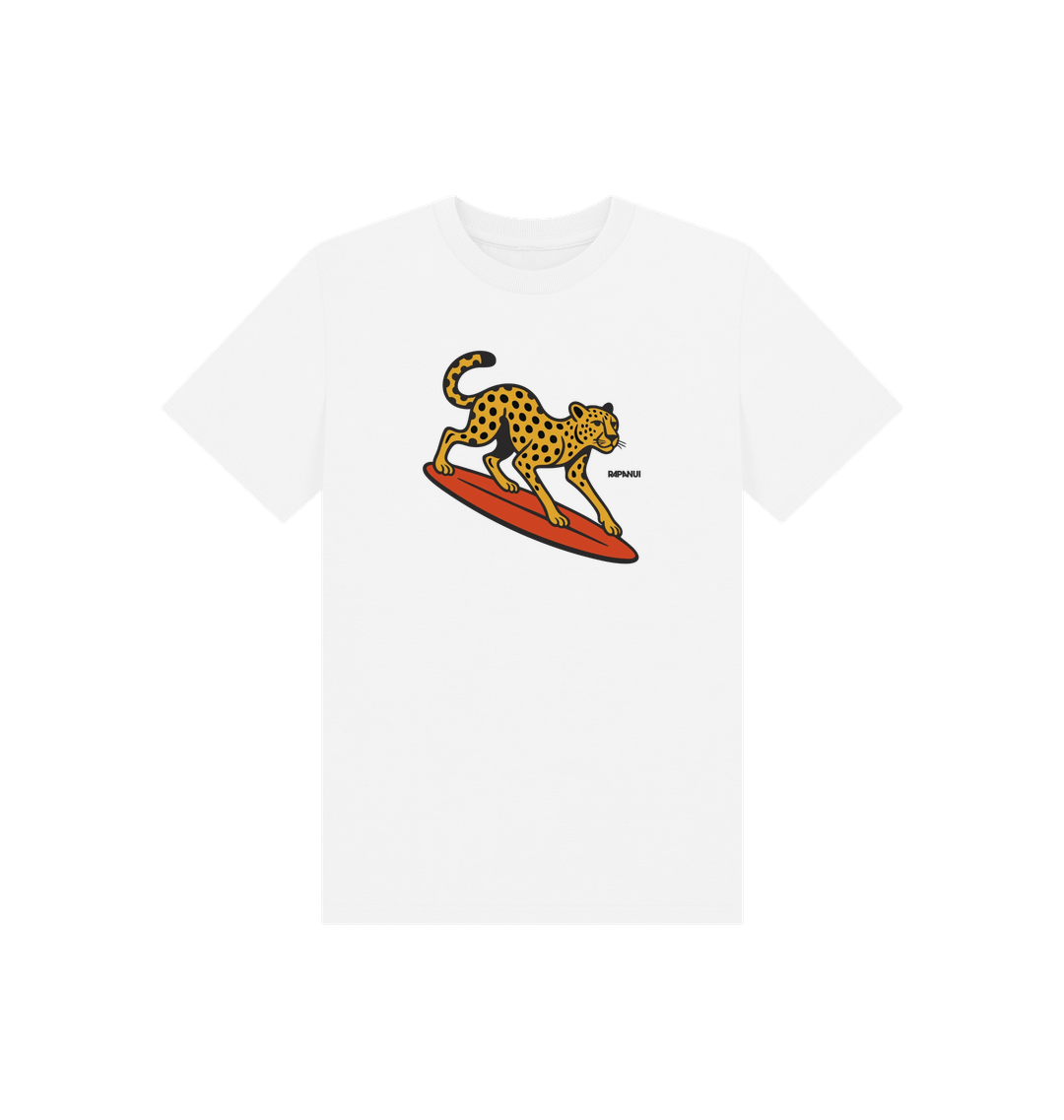 White Printed Kids T-Shirt