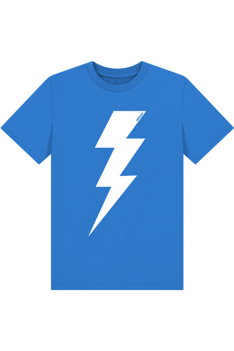 Bright Blue Printed Kids T-Shirt