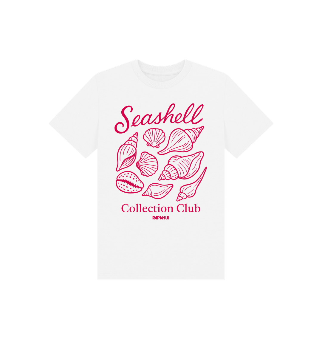 White Printed Kids T-Shirt Front