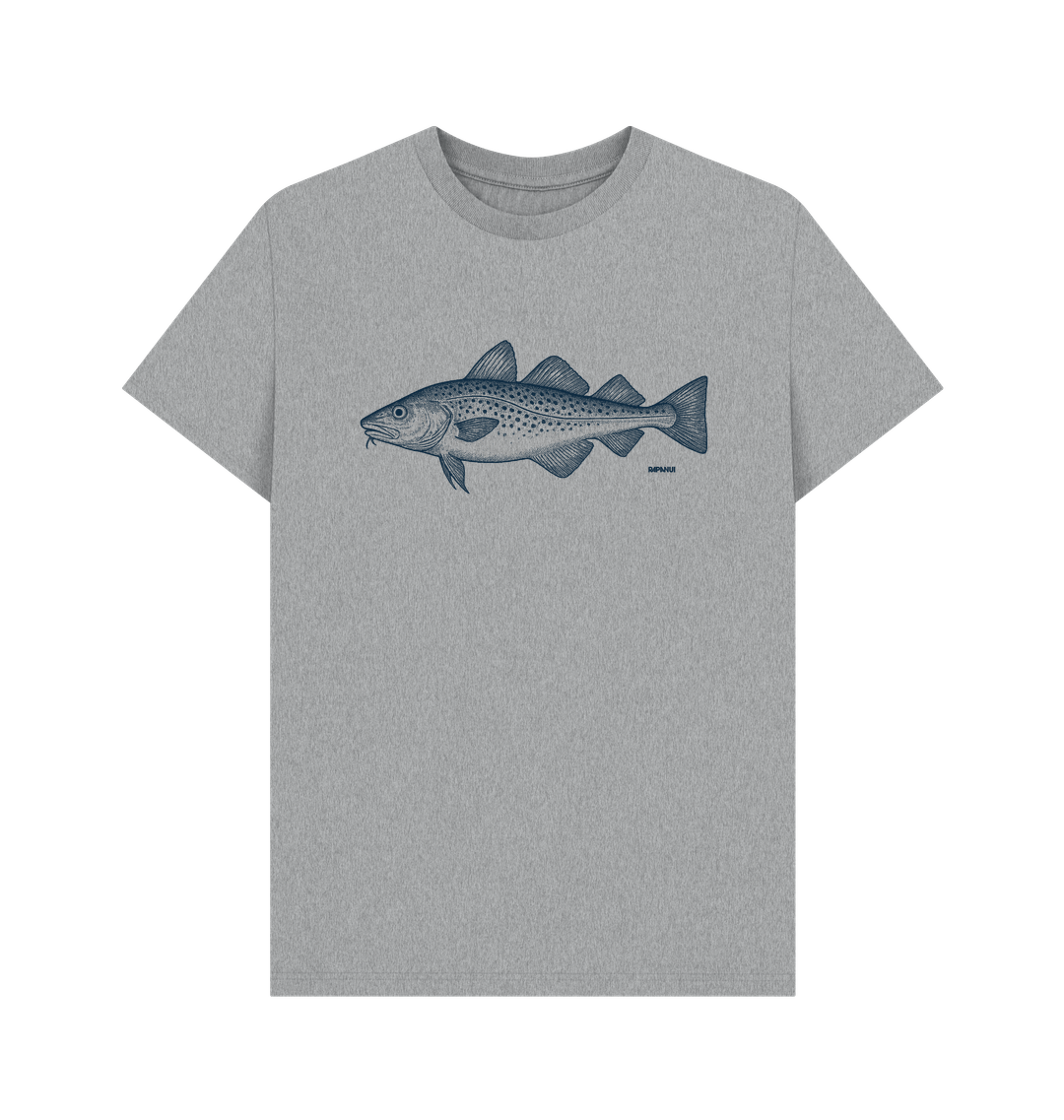 Athletic Grey Printed T-shirt