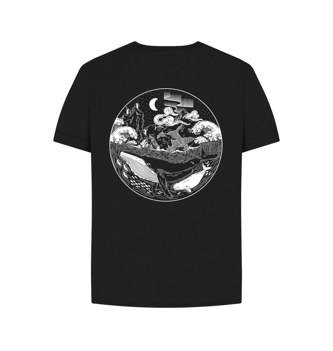 Black Printed T-shirt