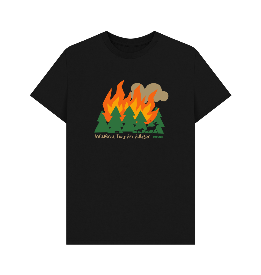 Black Printed T-shirt