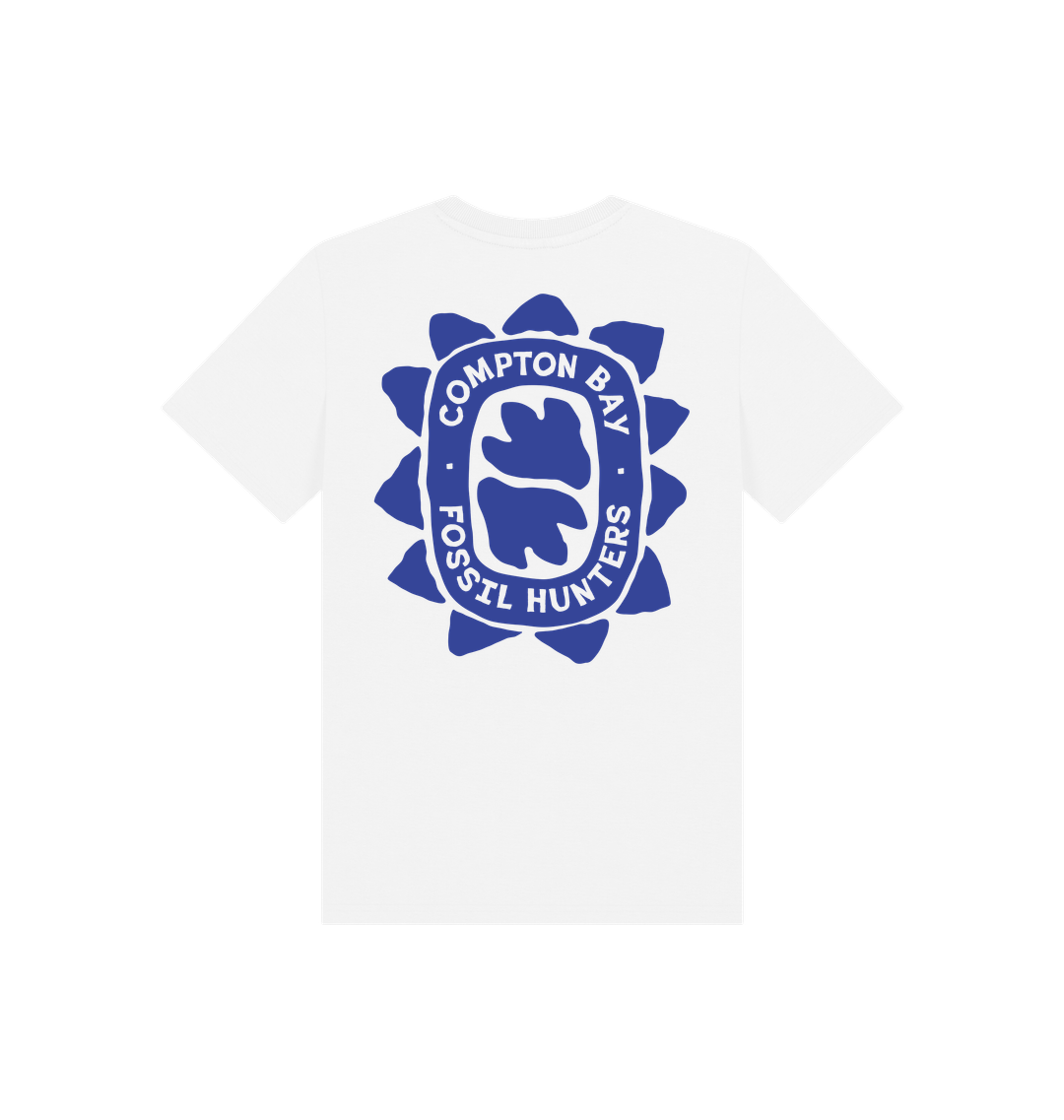 White Printed Kids T-Shirt