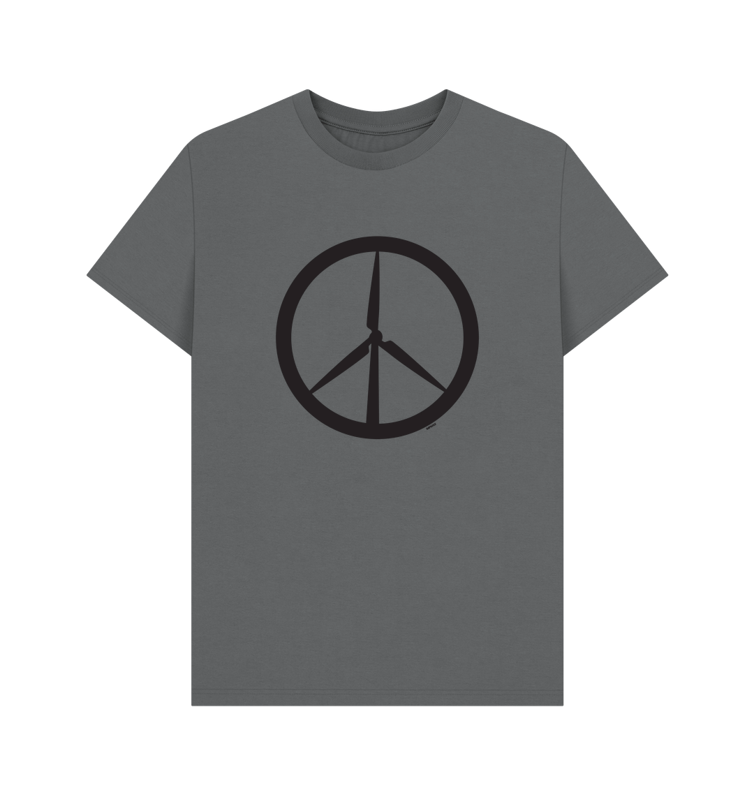 Slate Grey Printed T-shirt