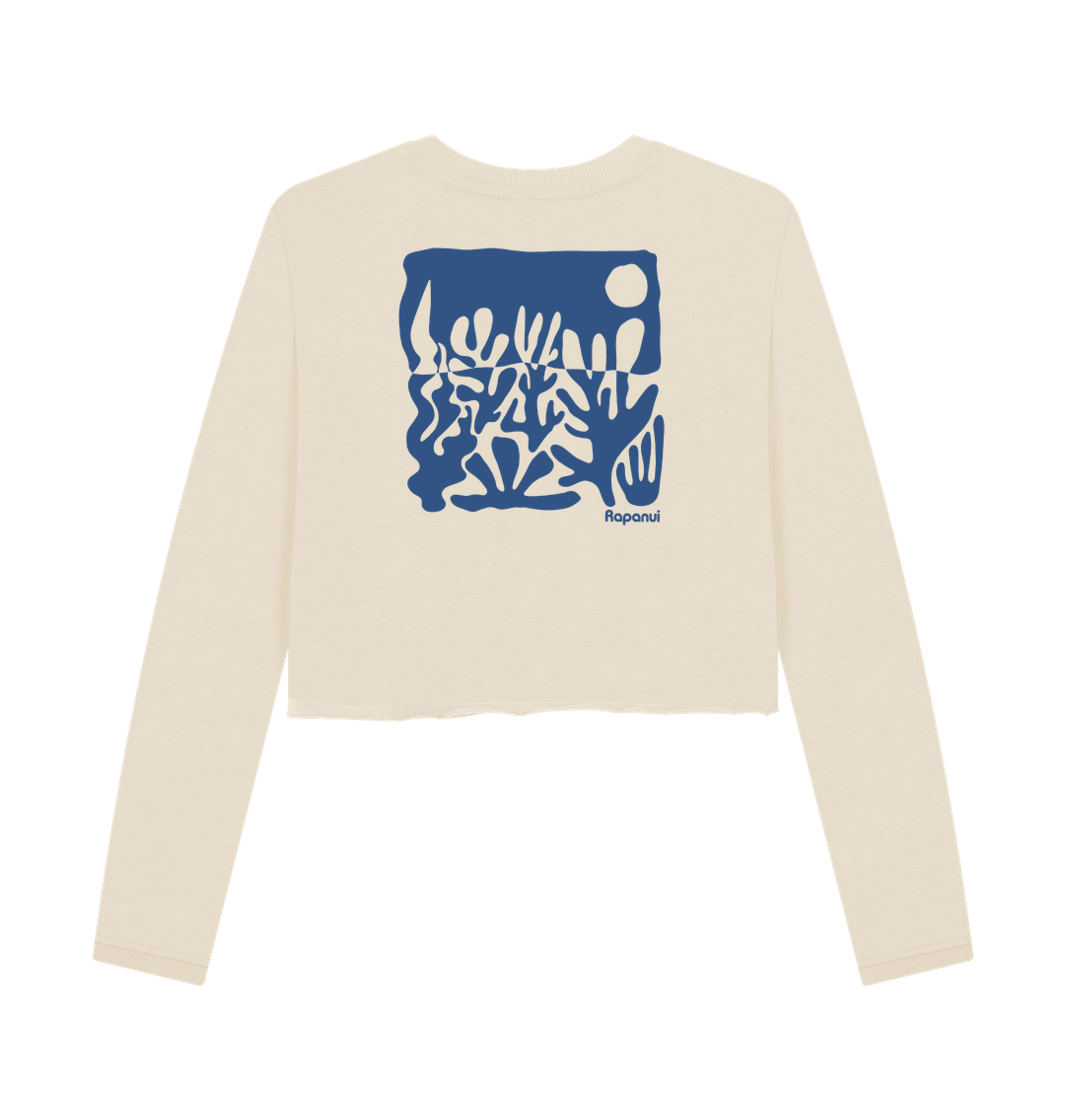 Oat Printed Boxy Jumpers