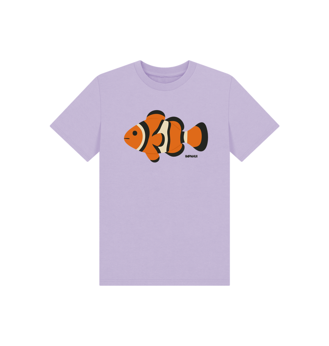 Soft Lilac Printed Kids T-Shirt