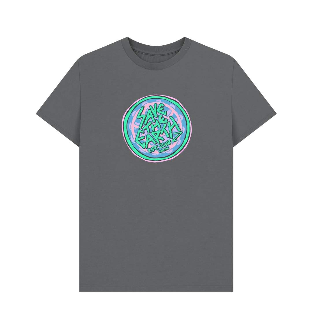Slate Grey Printed T-shirt