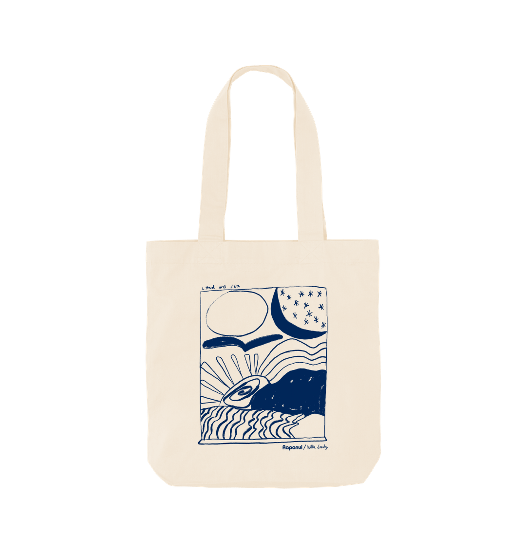 Natural Printed Bag