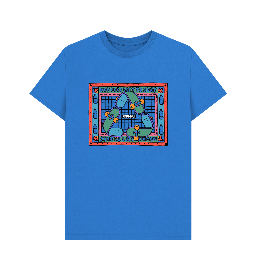 Bright Blue Printed T-shirt