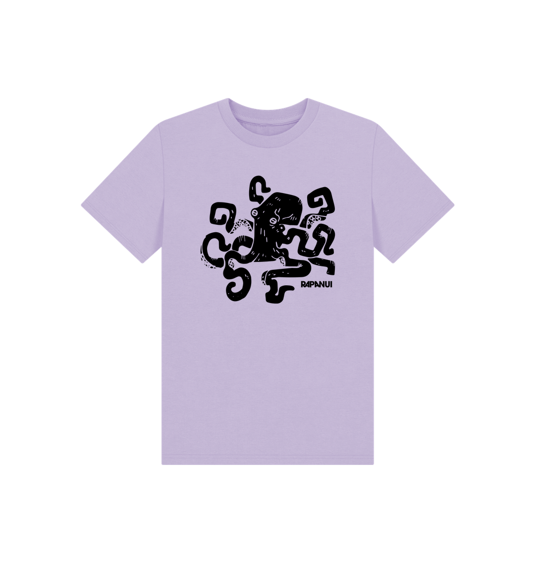 Soft Lilac Printed Kids T-Shirt