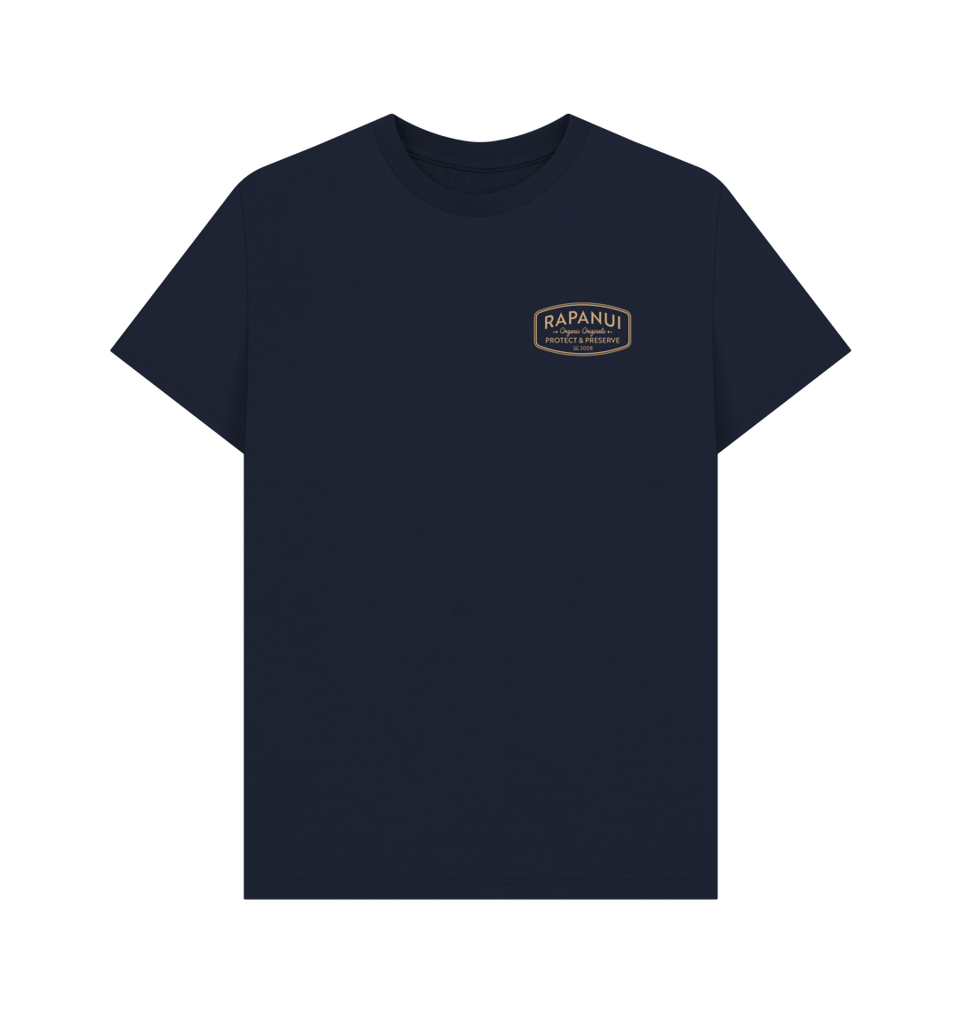 Navy Blue Printed T-shirt