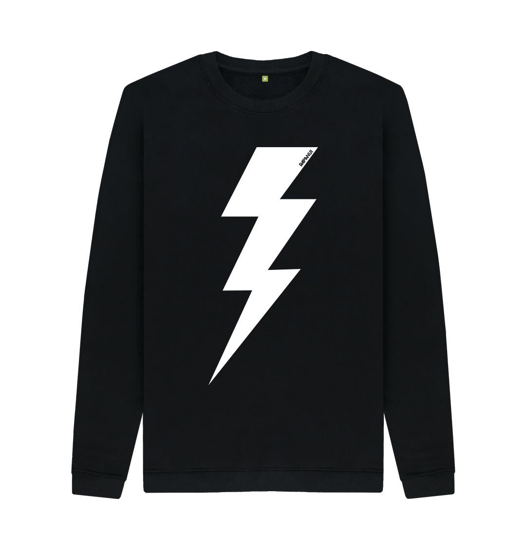 Black Printed Sweater